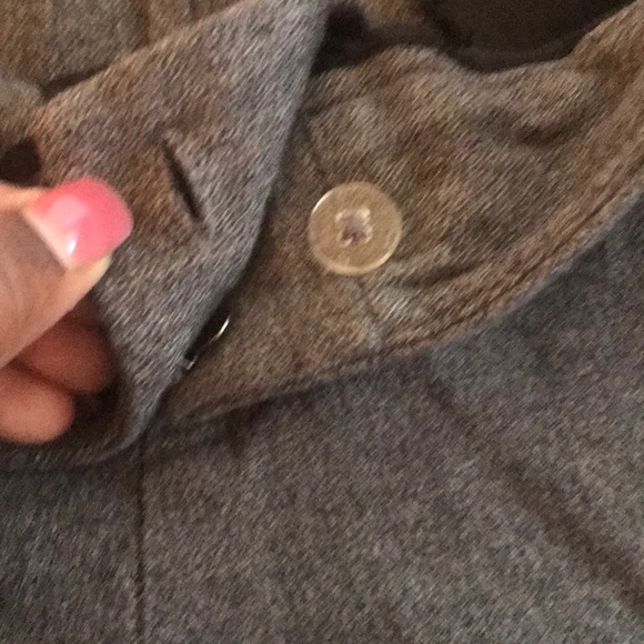 Gray Ankle Length Pants - Picture 2 of 4